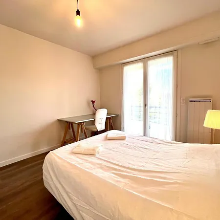 公寓 Moderne Et Spacieux Au Coeur De 6 Pers 比亚里茨